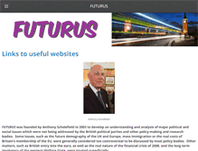 Tablet Screenshot of futurus-thinktank.com